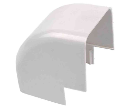 [12420021] Exterior angle elbow for HVAC trunking 90x65mm RGC