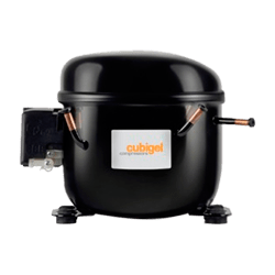 [14100170] Compresor CUBIGEL España 1/3+ HP 4.143 BTU/h R-134a 110V HMBP GLY12RRb