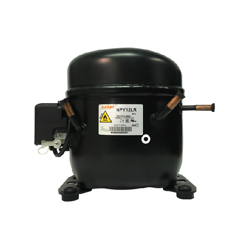 [14300030] Compressor 2.174 BTU/h 1/3HP R-290 115V LMBP CUBIGEL NPY12LRa
