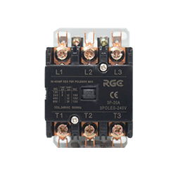 [10240023] 3 poles 30 AMP contactors 240V coil 60hz RGC