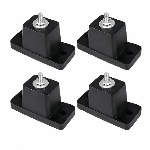 [06500055] Kit de 4 gomas rectangulares antivibracion para A/A RGC