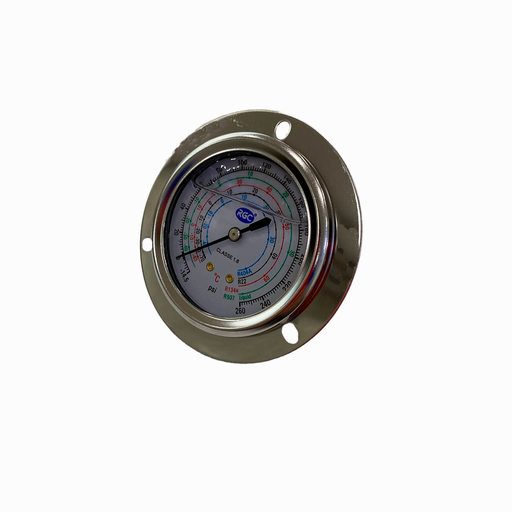 [19450008] Manometro glicerina solo baja R-134a R-404A R-22 0-260psi MGPG-63BL RGC