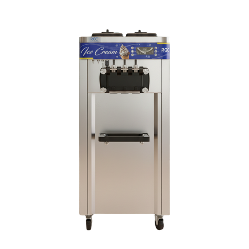 [92HE0206] Maquina de helado soft 3 sabores con ruedas 18 a 25L/h 220V 60Hz PH1 RGC (inluye cupon de regalo)