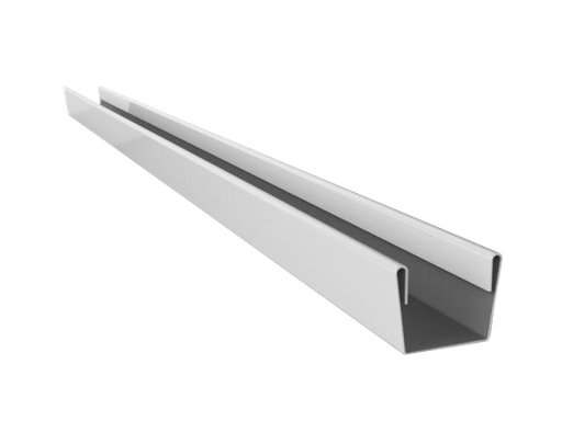 [92500208] Perfil tipo U para panel 80 mm 3 mts METECNO