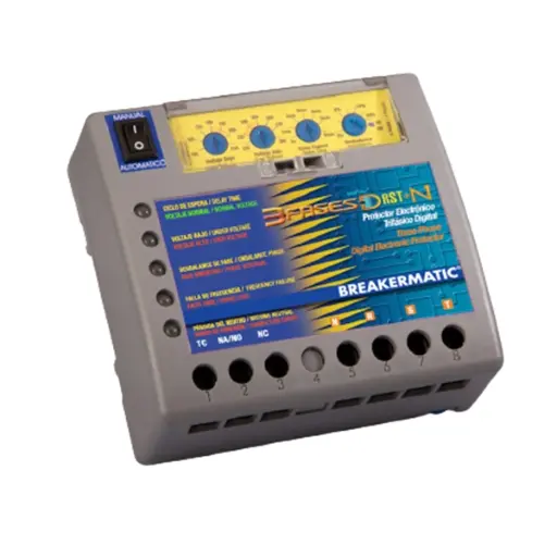 [10281019] Protector electronico A/A 220V PTE-208A BREAKERMATIC trifasico