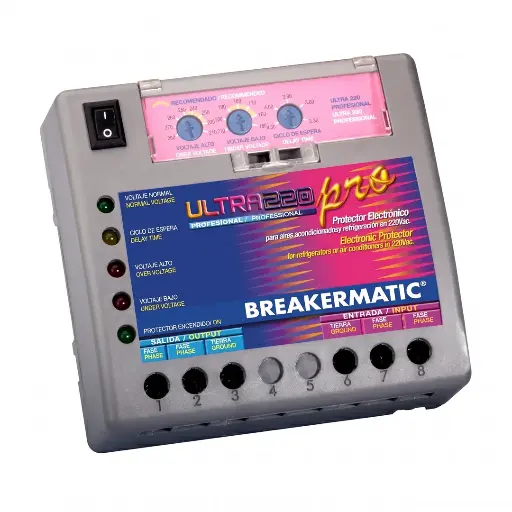 [10281026] Protector electronico A/A ultra 220V PMP220-b inverter 30000 BTU BREAKERMATIC