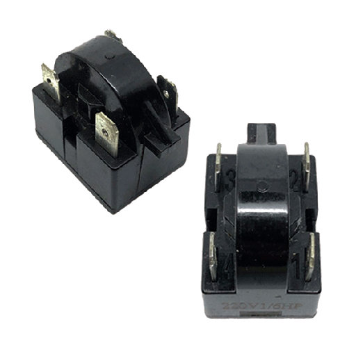 [10310052] Relay PTC 1/12 - 1/3 HP 110V 4 terminales RGC
