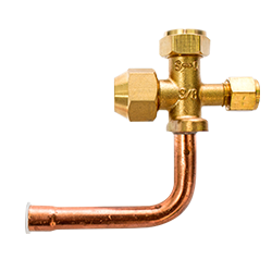[06400015] valvula de servicio A/A split 3/8 pulg R-22 RGC