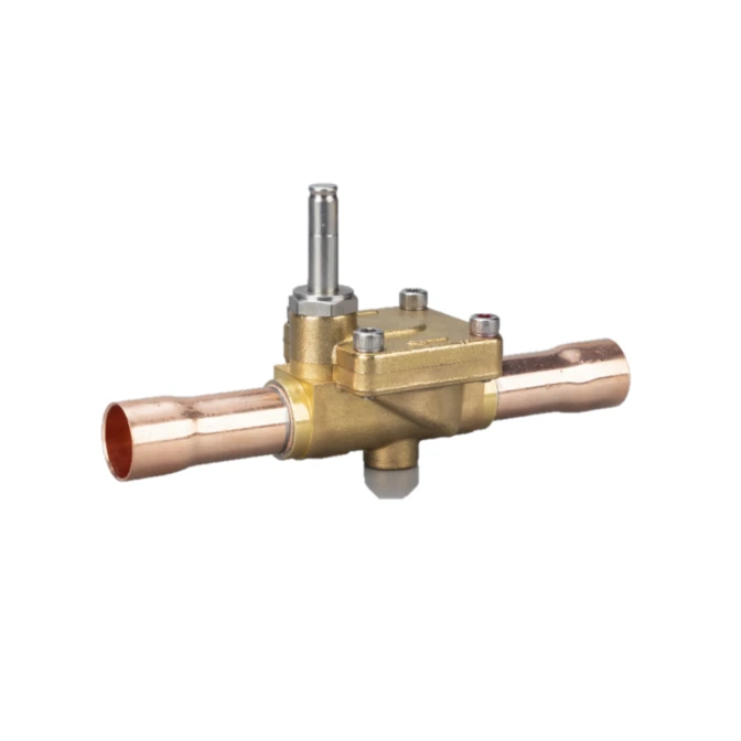 [10400062] Solenoid valve 1-3/8 in ODF with coil 220V HV32M11T HONGSEN