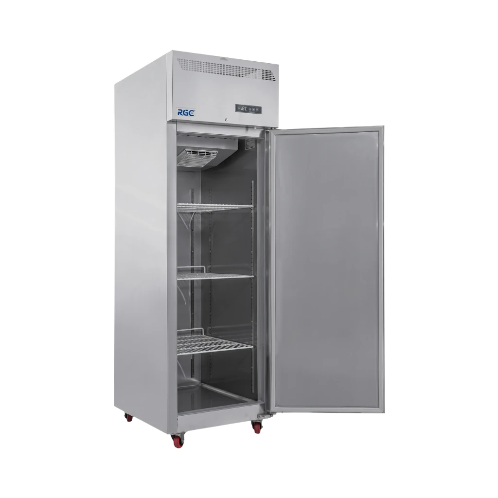 [92RF0121] Single-pane glass-door air-cooled refrigeration freezer -18~-21℃ 110V 60hz 17 racks RGC